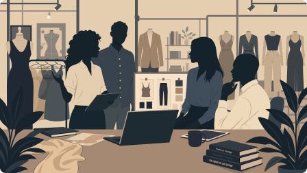 Merchandising and costing support illustration