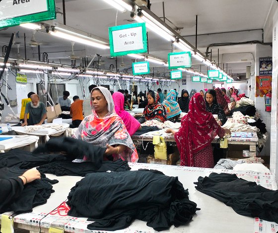 Production floor