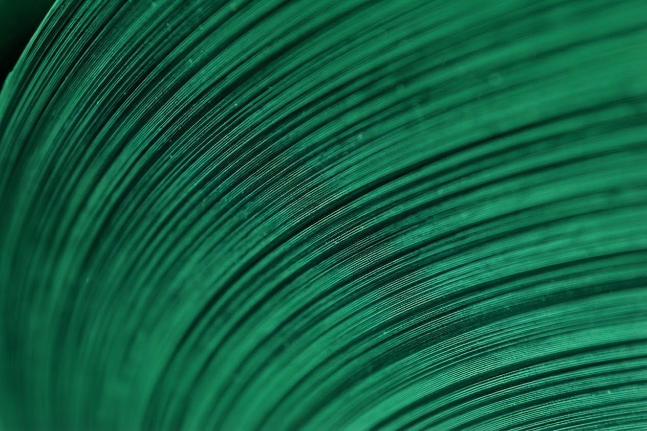 Green fiber texture